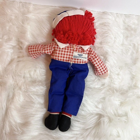 Vintage Knickerbocker Raggedy Andy Doll Toy Plush Doll - Picture 2 of 6